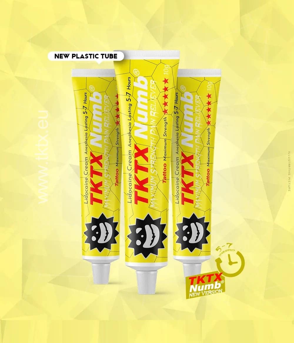 TKTX Numb® Yellow – Lidocain 20%
